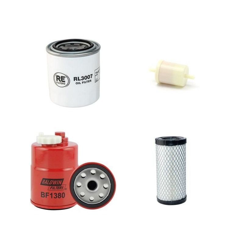 TORO SIDE WINDER Filter Service Kit Air Oil Fuel Filters w/Kubota D 1105E Eng.