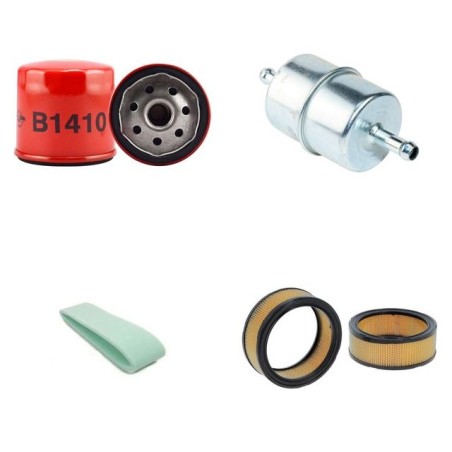 Filter Kit for Toro Workman 3100 Air Oil Fuel Filters with Kohler Engine SN Modell 7210