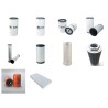 TRE EMME MM 150 VR Filter Service Kit w/Deutz BF4M1013EC Eng.   YR  2007-