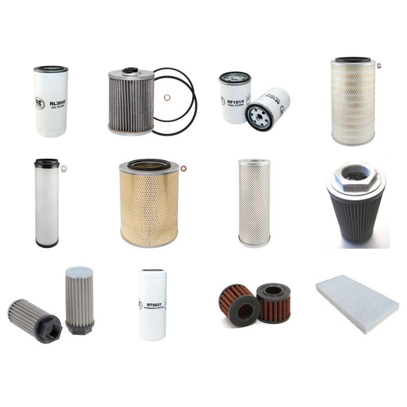 TRE EMME MM 180 B Filter Service Kit w/Deutz BF6M2012C Eng.