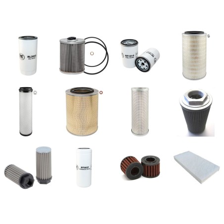 TRE EMME MM 180 B Filter Service Kit w/Deutz BF6M2012C Eng.