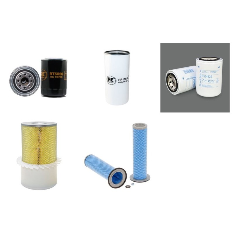 TRE EMME MT 130 RR Filter Service Kit Air Oil Fuel Filters w/Deutz Eng.