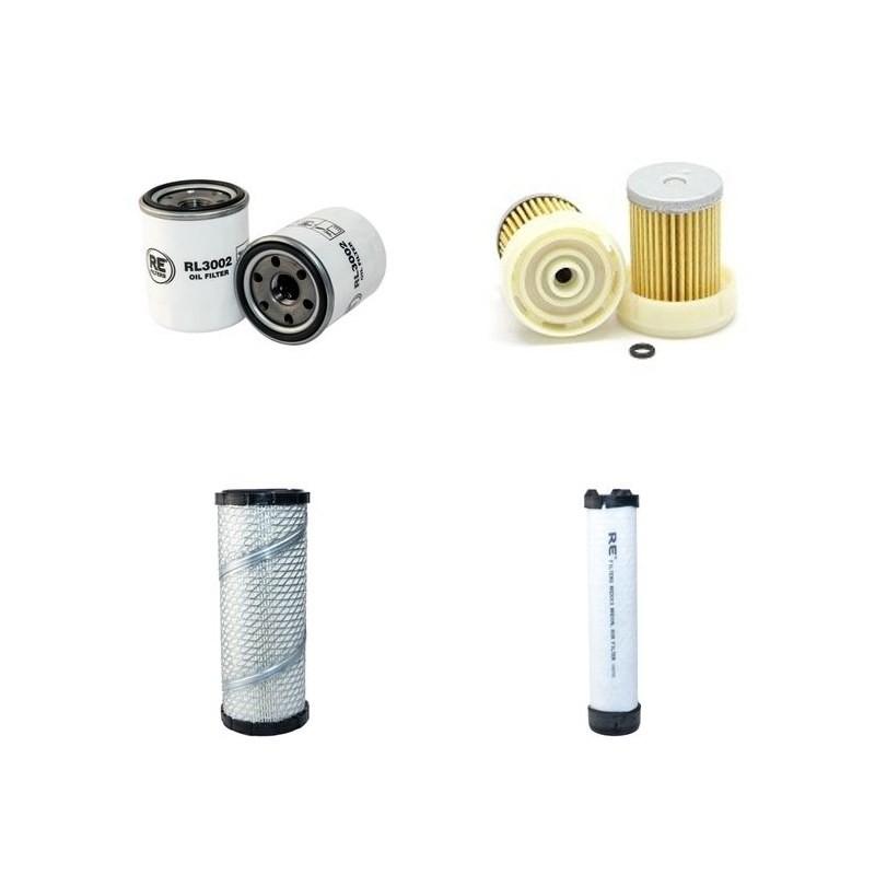 TYM T 353 Filter Service Kit Air Oil Fuel Filters w/Mitsubishi Eng.   YR  2005-