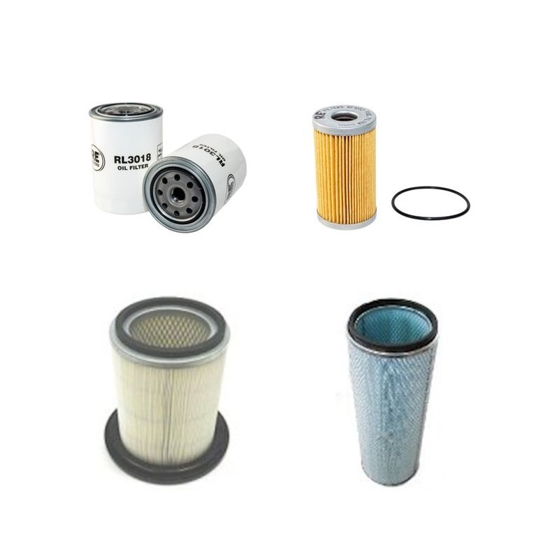 TYM T 430 Filter Service Kit Air Oil Fuel Filters w/Kubota V2203 Eng.   YR  2005-