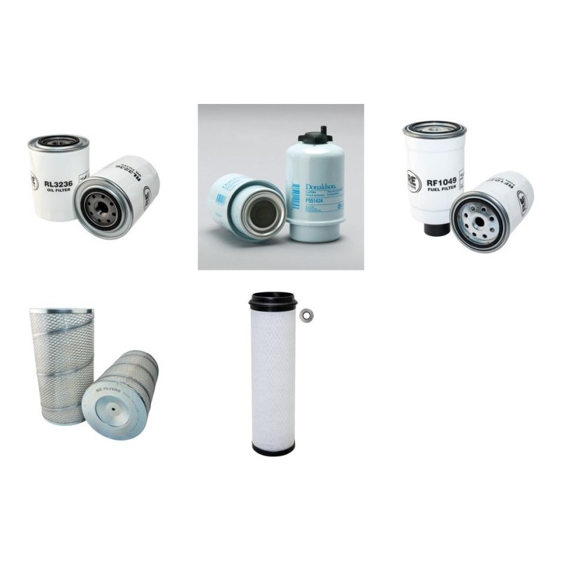 VALMET 860 Filter Service Kit Air Oil Fuel Filters w/620DS Eng.