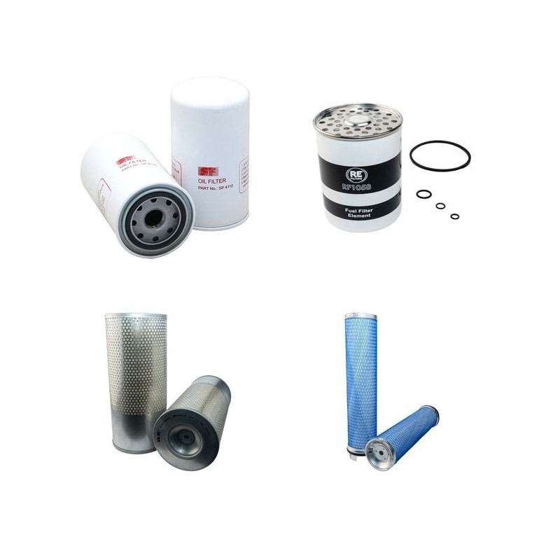 VALMET 6550 HI Filter Service Kit Air Oil Fuel Filters w/420DSRE/DWRE Eng.
