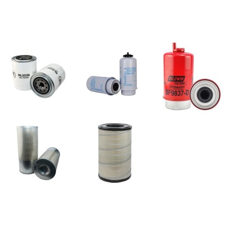 Valtra MX130, MX150 Filter Service Kit Air, Oil, Fuel