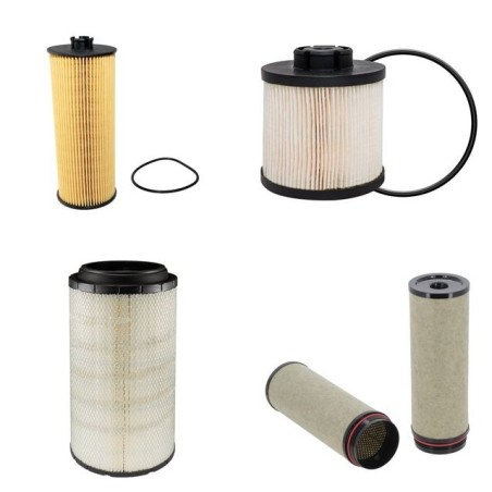 WF TRAC WF TRAC 2460 Filter Service Kit Air Oil Fuel Filters w/MRECEDES OM 926 Eng.