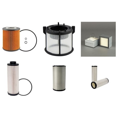 WILLIBALD MZA 4800 Filter Service Kit Air Oil Fuel Filters w/MAN D2876LE123 Eng.