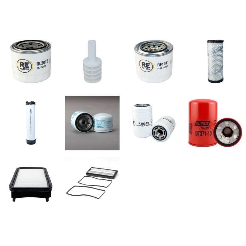 Filter Kit for Yanmar EF230H with Yanmar Engine