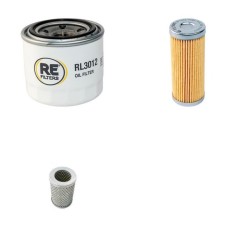 Filter Kit for Yanmar YM186 D Air Oil Fuel Filters
