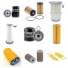 ZETOR 6341 Filter Service Kit w/Z 7702 Eng.   YR  1997-