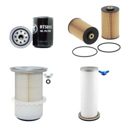 ZETOR 6341 Filter Service Kit Air Oil Fuel Filters w/Z 7702 Eng.   YR  1997-