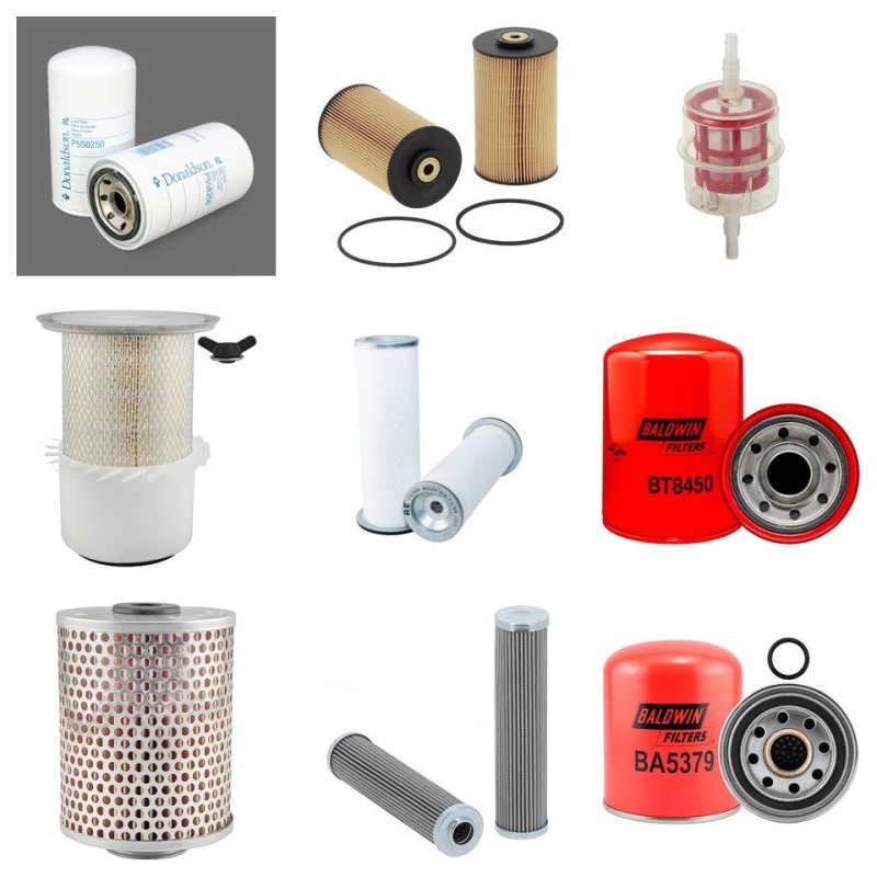ZETOR PROXIMA PLUS 8541 Filter Service Kit w/ZETOR 1205 Eng.