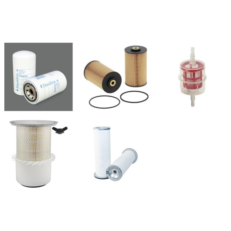 ZETOR PROXIMA PLUS 8541 Filter Service Kit Air Oil Fuel Filters w/ZETOR 1205 Eng.