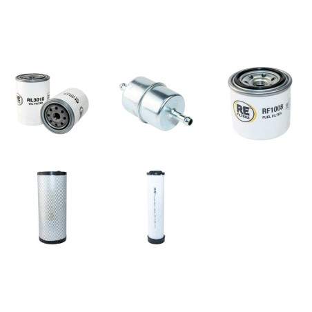AMLAT COMBI 40-1240 Filter Service Kit Air Oil Fuel Filters w/Kubota V2003T Eng.   YR  2006-