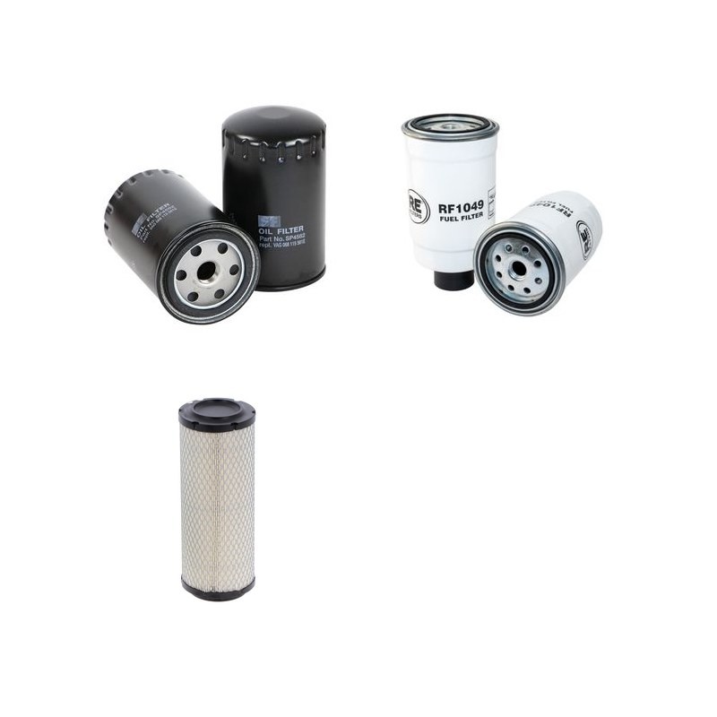 AMLAT COMBI 40-1245 Filter Service Kit Air Oil Fuel Filters w/VM 3045D Eng.   YR  99-