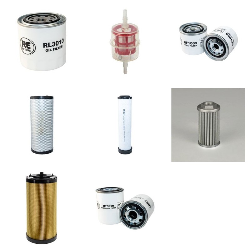 AMLAT COMBI 50-1240 Filter Service Kit w/Kubota V2003T Eng.