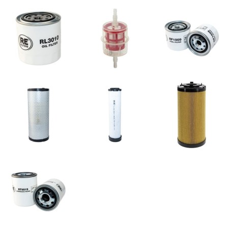 AMLAT COMBI 50-12L45 Filter Service Kit w/Kubota V2403T Eng.