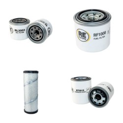 AUSA C150x4 Filter Service Kit w/Kubota V 1505 Eng.