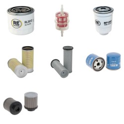 BAOLI CD 35 Filter Service Kit w/Yanmar 4TNE98 Eng.