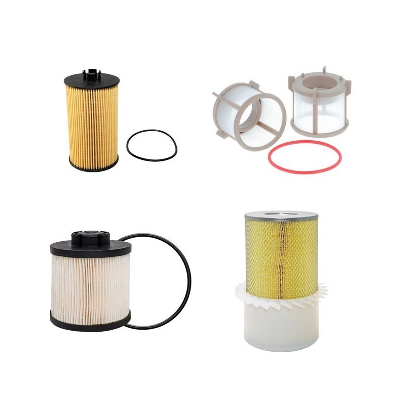 BATTIONI PAGANI HT 5 UP Filter Service Kit Air Oil Fuel Filters w/MERCEDES OM904LA Eng.