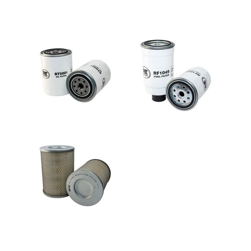 BAUMANN DX 50 Filter Service Kit Air Oil Fuel Filters w/Perkins Eng.