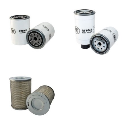 BAUMANN DX 50 Filter Service Kit Air Oil Fuel Filters w/Perkins Eng.