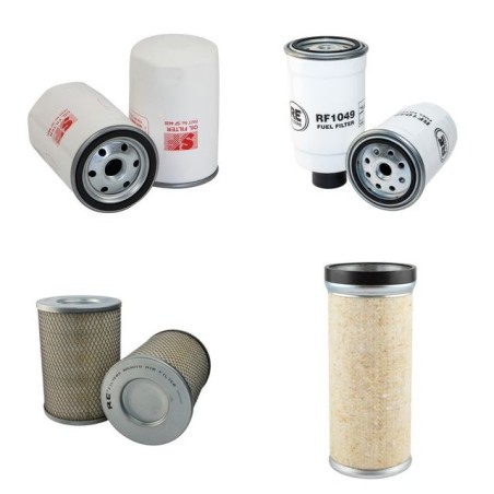 BAUMANN HX 50 Filter Service Kit Air Oil Fuel Filters w/VM D754EZ Eng.