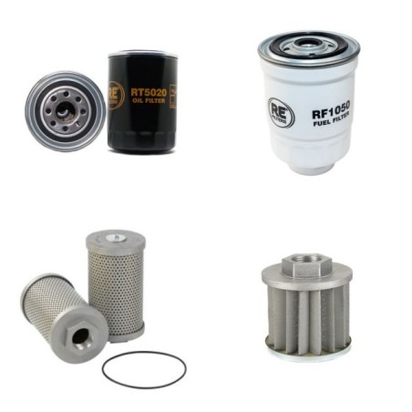 CAT DP 15 Filter Service Kit w/Mitsubishi S4Q2 Eng.
