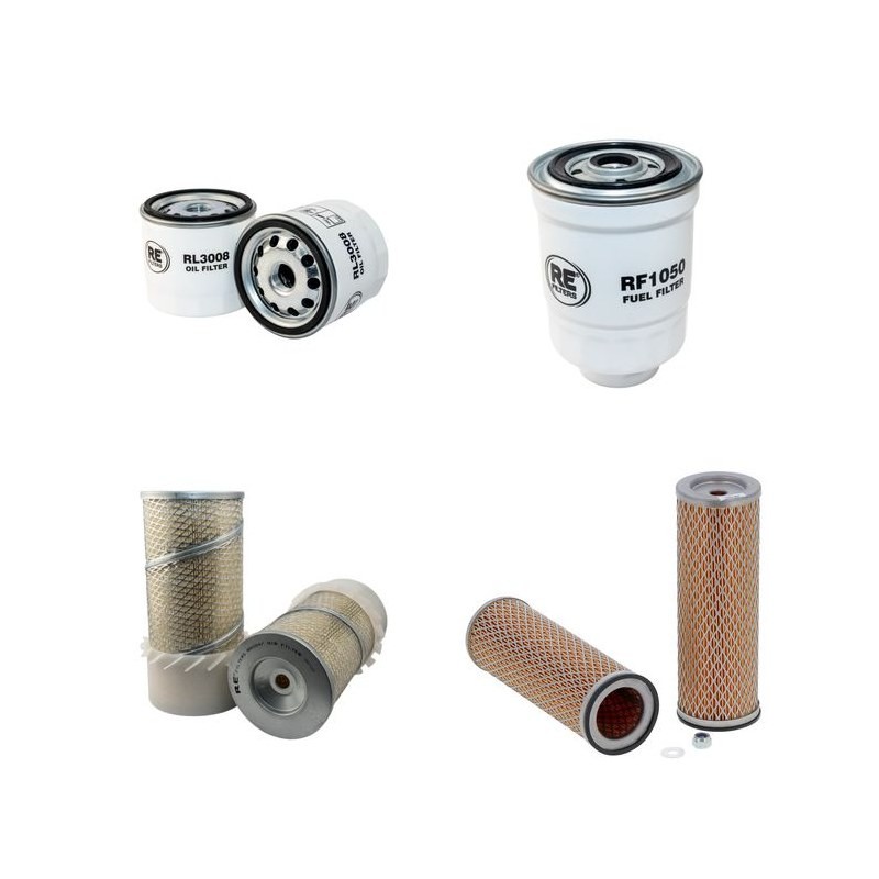 Filter kit suitable for CAT DP30 with Mitsubishi Engine Air Oil Fuel Filters