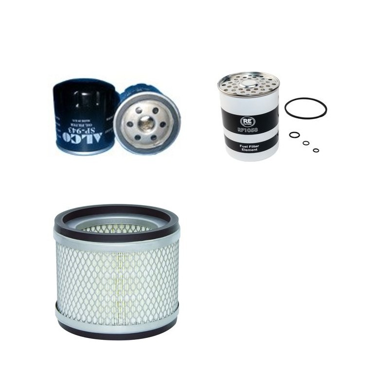 Filter kit suitable for CAT V25D with PEUGEOT Engine Air Oil Fuel Filters