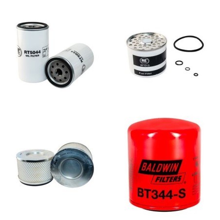 CATERPILLAR V 50DSA Filter Service Kit with Perkins Eng
