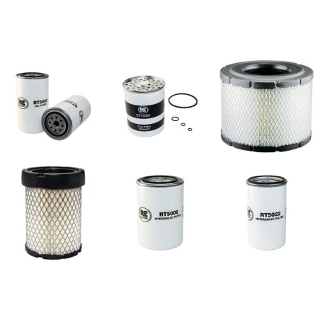CAT V 50 E Filter Service Kit w/Perkins  Eng.