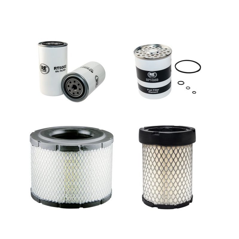 Filter kit suitable for CAT V50E with Perkins Engine Air Oil Fuel Filters