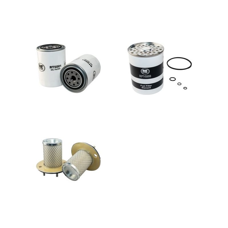 Filter kit suitable for CAT VC50C with Cummins Engine
