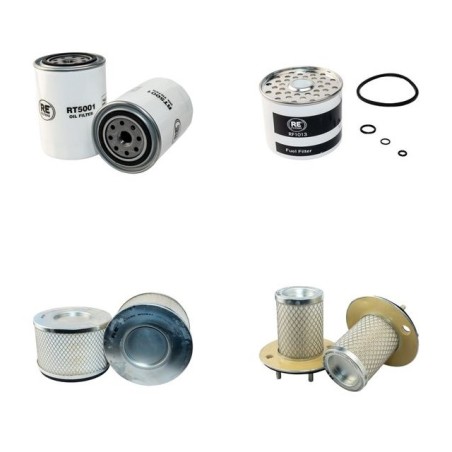CAT V 70 E Filter Service Kit Air Oil Fuel Filters w/Perkins Eng.