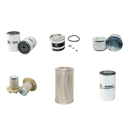 Filter kit suitable for CAT V80D with Perkins 4.236 Engine