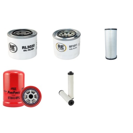 CLARK C 20 SD Filter Service Kit w/Yanmar Eng.   YR  2007-