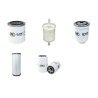 CLARK C 30 D Filter Service Kit w/Yanmar 4TNE98 Eng.   YR  2012-