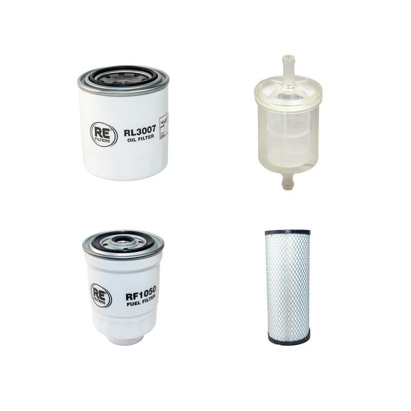 CLARK C 30 D Filter Service Kit Air Oil Fuel Filters w/Yanmar 4TNE98 Eng.   YR  2012-