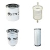 CLARK C 30 D Filter Service Kit Air Oil Fuel Filters w/Yanmar 4TNE98 Eng.   YR  2012-