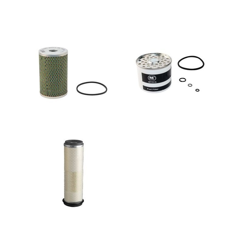CLARK C 500 Y40-55PD Filter Service Kit Air Oil Fuel Filters w/Perkins D4.203 Eng.