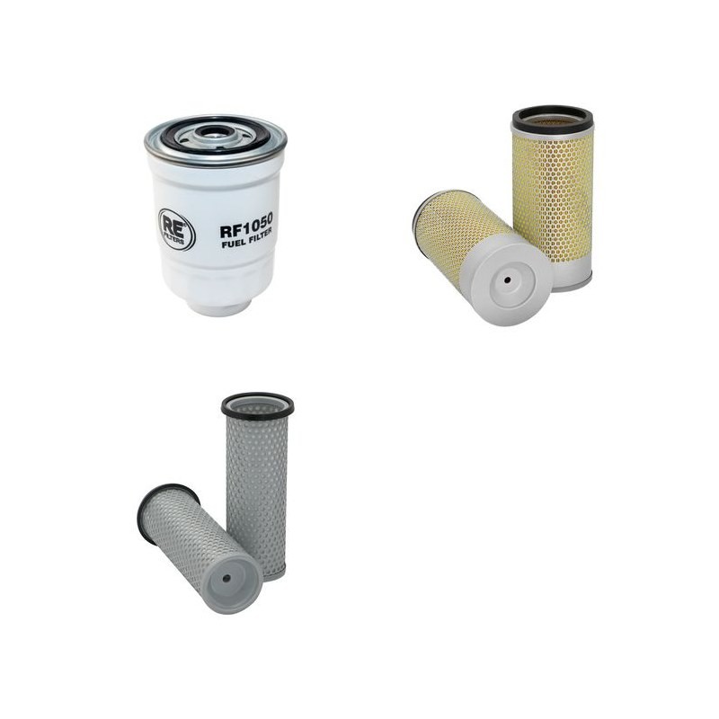 DAEWOO/DOOSAN D 15 G Filter Service Kit w/Kubota V 2403 Eng.