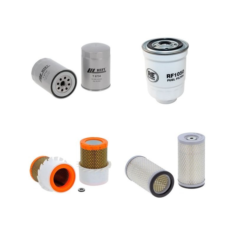DAEWOO/DOOSAN D 15 S Filter Service Kit Air Oil Fuel Filters