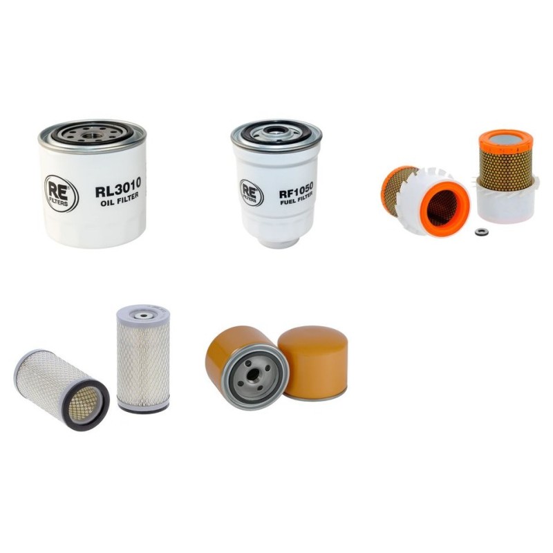 Filter Kit for Daewoo / Doosan D18S-5  with Kubota V2403 Engine