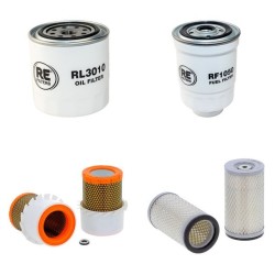 DAEWOO/DOOSAN D 18 S-5 Filter Service Kit Air Oil Fuel Filters w/Kubota V 2403 Eng.