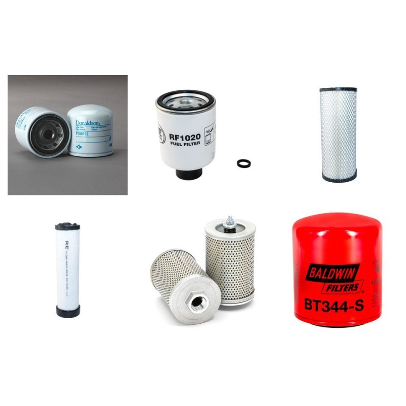 DAEWOO/DOOSAN D 20 S-3 ECO Filter Service Kit w/Cummins A2300 Eng.