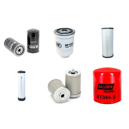 DAEWOO/DOOSAN D 25 S-3 Filter Service Kit w/Daewoo 2-D DWXL03.3 Eng.