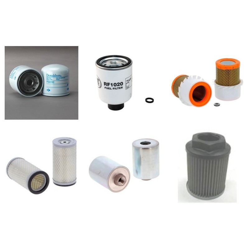 Filter Kit for Daewoo / Doosan D25S-3ECO/Chassis.FH006  with Cummins Engine
